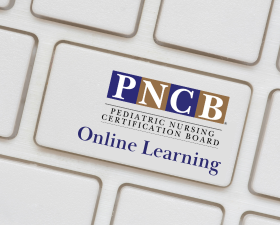 Keyboard with PNCB logo and the words Online Learning