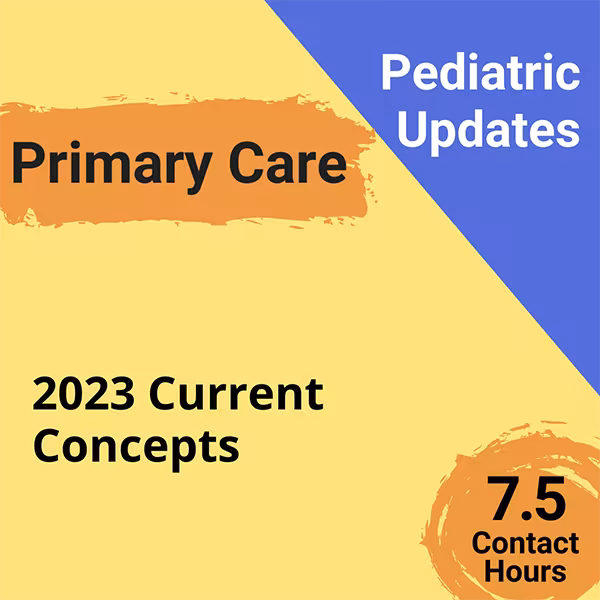 Primary Care: 2023 Current Concepts