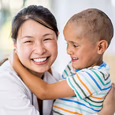 Certified Nurse with Child Patient